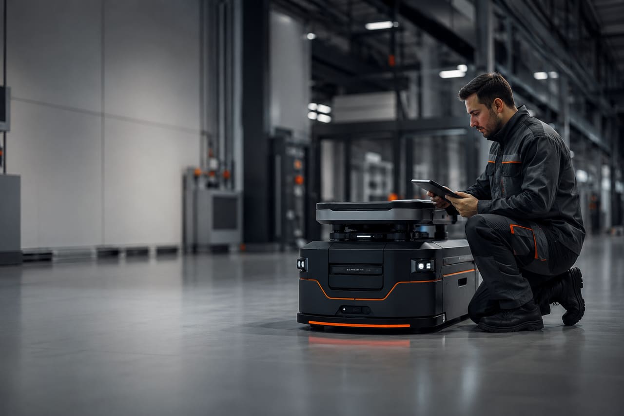 Integrazione e messa in funzione di un robot autonomo in azienda